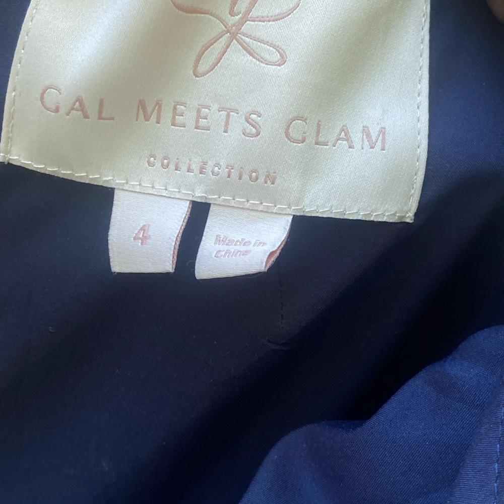 Gal Meets Glam Cream Fit and Flare Midi Dress with Flutter Sleeves - Picture 5 of 5